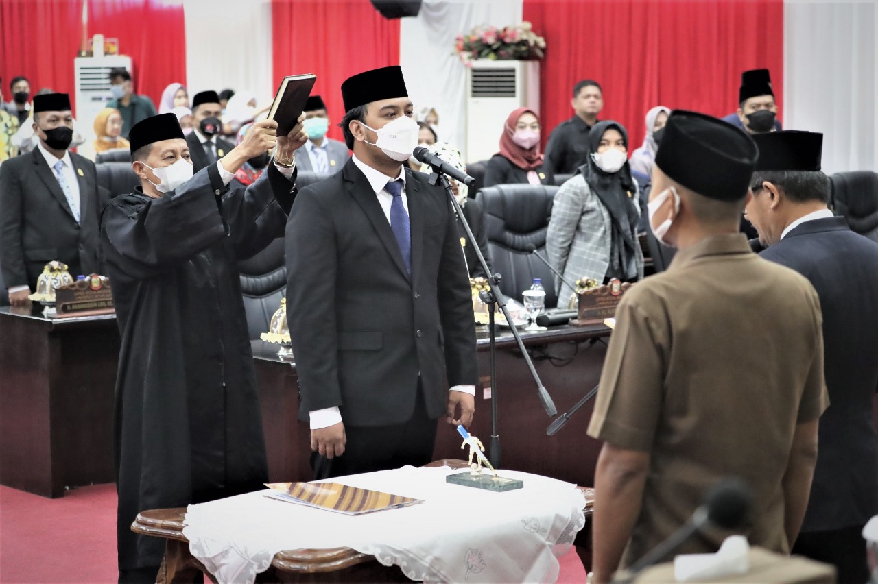 Syukran Kahfi Resmi Menjabat Sebagai Anggota DPRD Kota Makassar